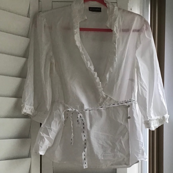 Wrap around blouse NWT - Picture 7 of 16